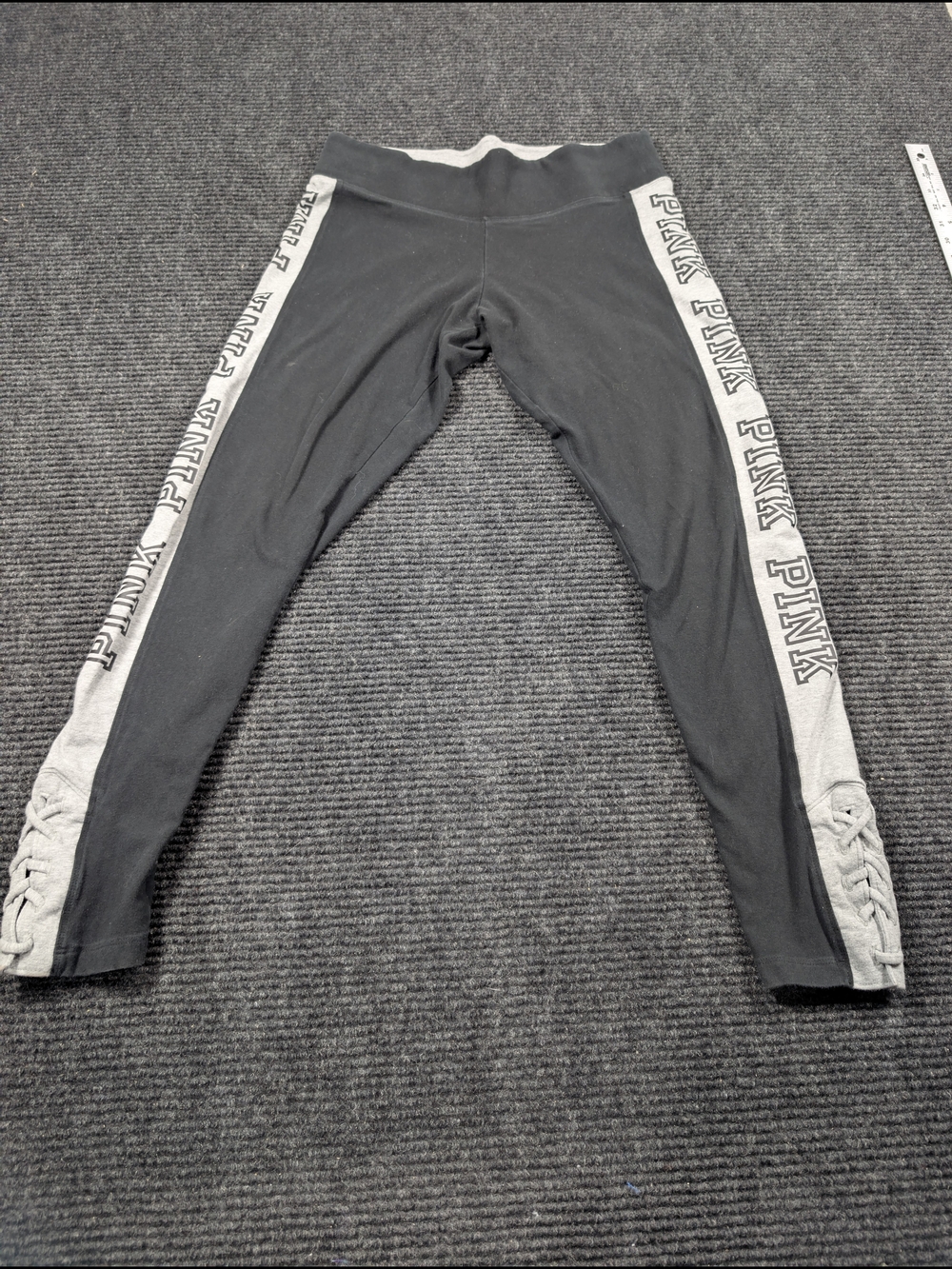 PINK Victoria's Secret Black Yoga Pants
